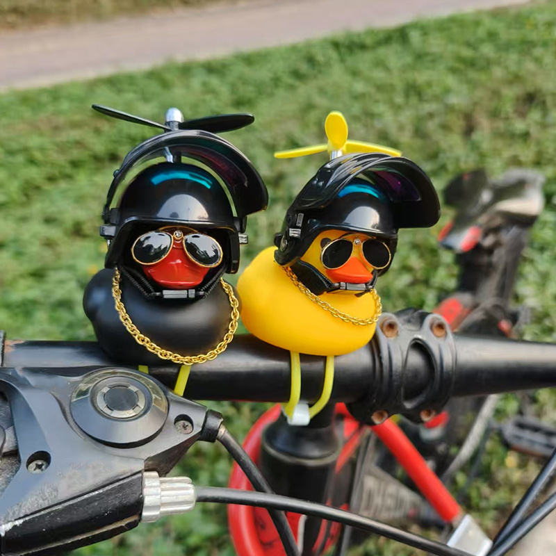 Yellow Cycling Gear - Urocza gumowa kaczka na kierownicę roweru