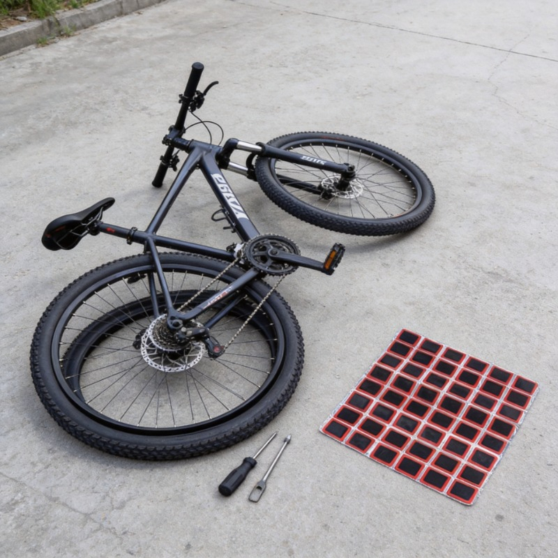 Bike Tube Repair Kit - Zestaw naprawczy do dętek rowerowych 25mm,