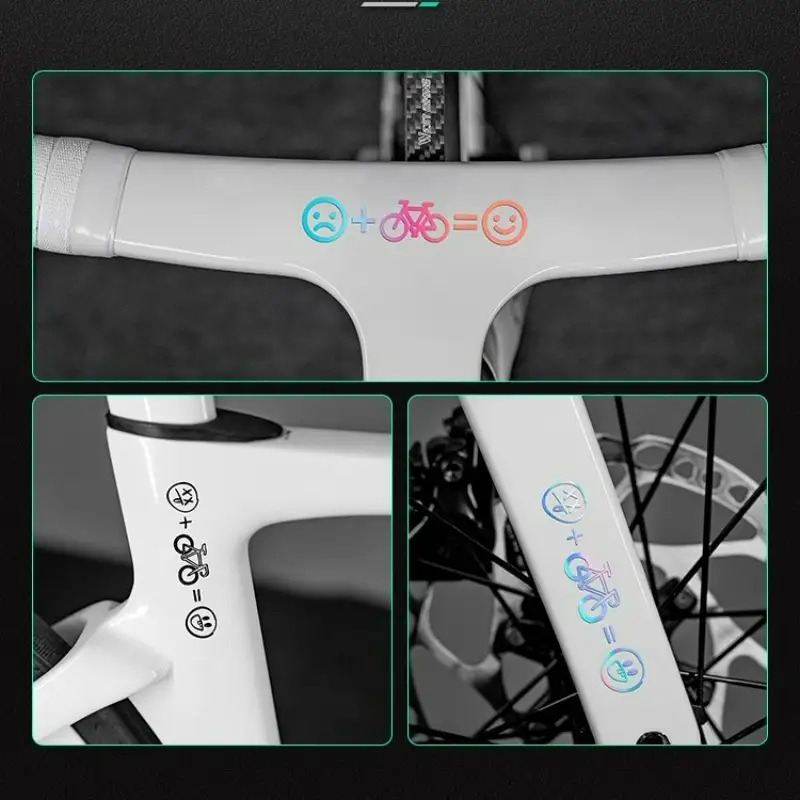 Cycling Gear Sale - 4 szt. Naklejki na rower z