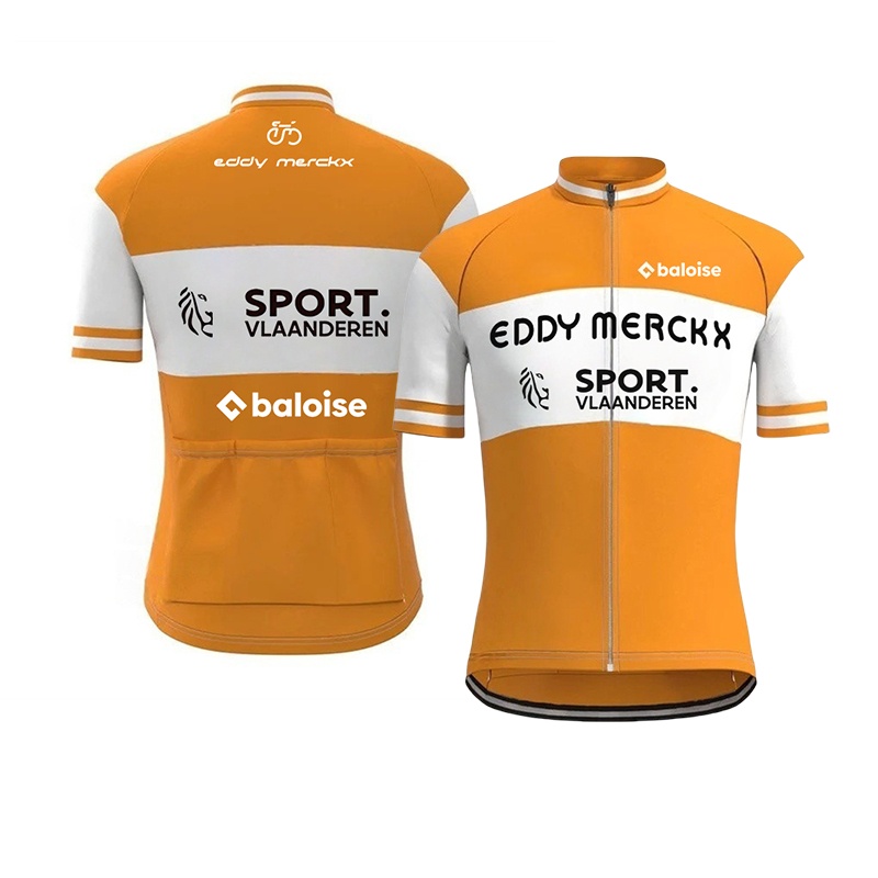 Cycling Gear Leaderboard - Męska koszulka kolarska Baloise Team, strój