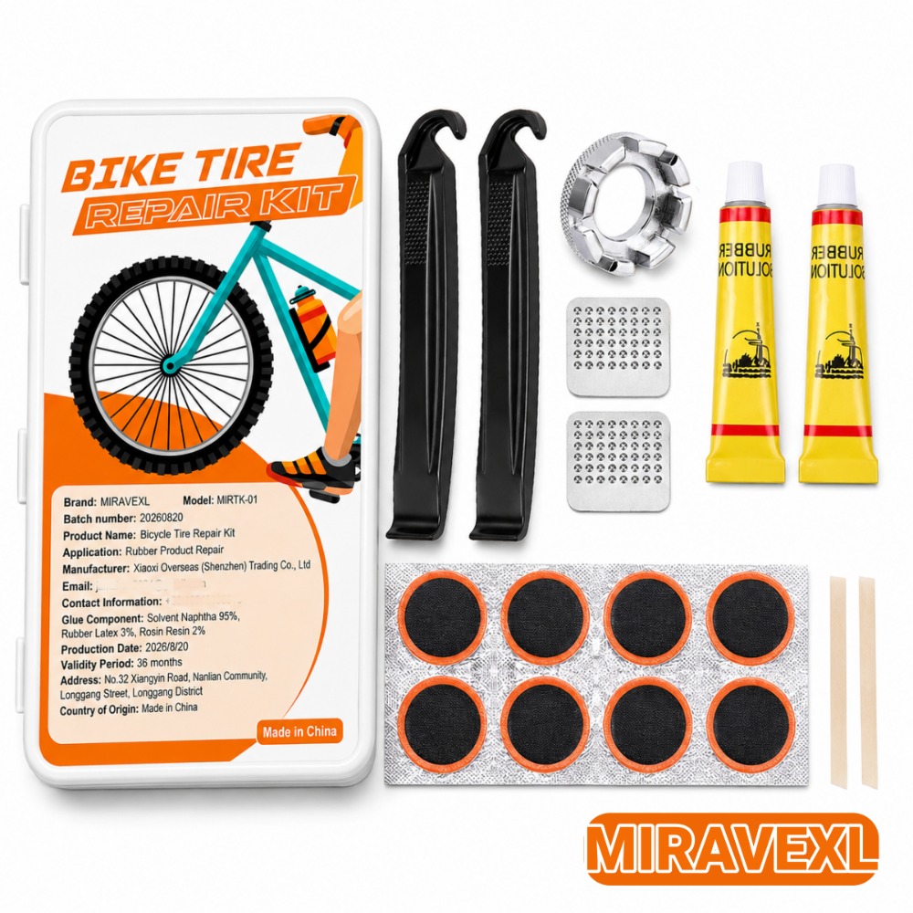 Bike Tube Repair Kit - Zestaw do naprawy opon rowerowych, zestawy