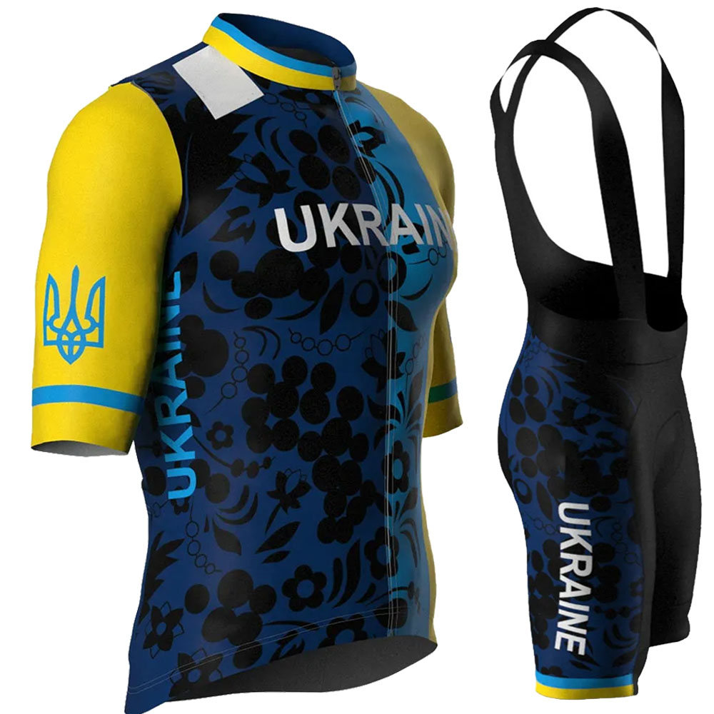 Cycling Gear Leaderboard - Zestaw kolarski reprezentacji Ukrainy 2026, letnia