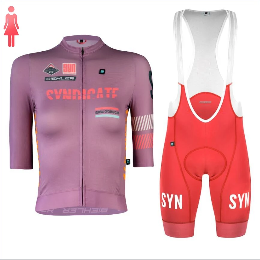 Fioletowa koszulka rowerowa z  – Cycling Gear Apparel recenzja i cena