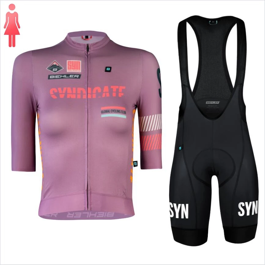 Fioletowa koszulka rowerowa z  – Cycling Gear Apparel recenzja i cena