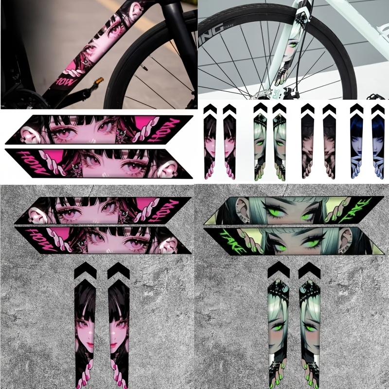 1 szt. Naklejka z anime dziewc – Cycling Gear Sale recenzja i cena