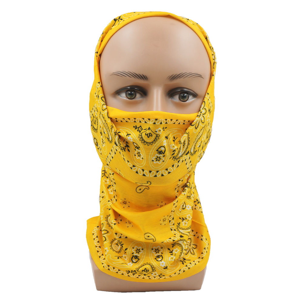 Żółta rurka chustka na zewnątr – Yellow Cycling Gear recenzja i cena