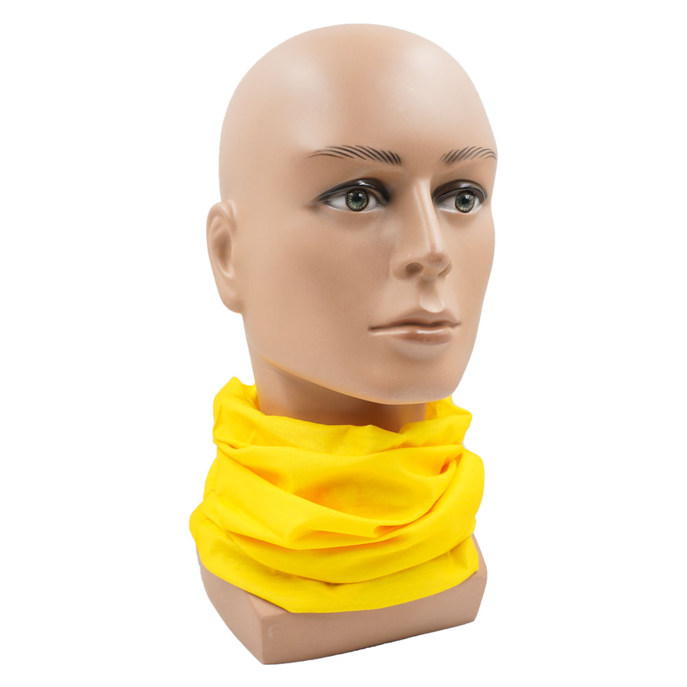 Żółta rurka chustka na zewnątr – Yellow Cycling Gear recenzja i cena