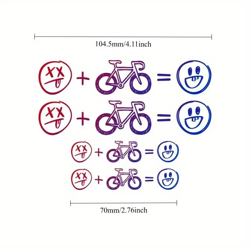 4 szt. Naklejki na rower z wes – Cycling Gear Sale recenzja i cena