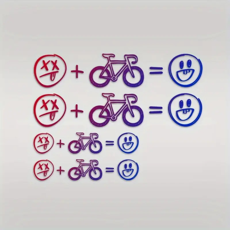 4 szt. Naklejki na rower z wes – Cycling Gear Sale recenzja i cena