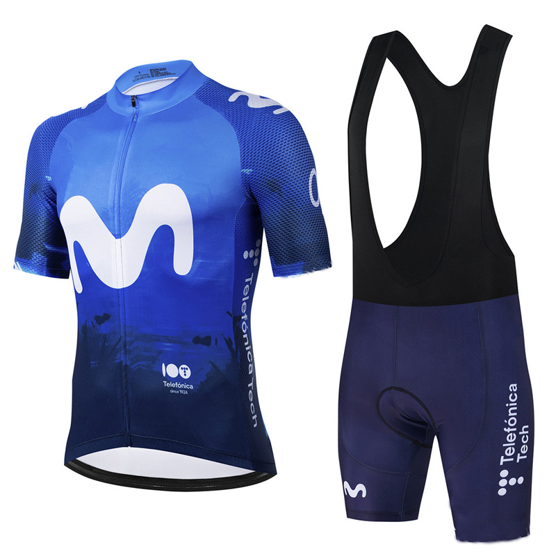 Movistar Pro Team letni kombin – Cycling Gear Sale recenzja i cena