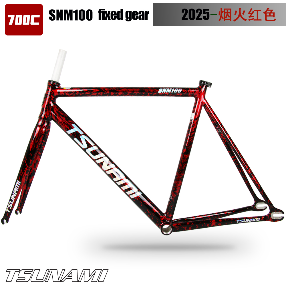2025 nowy TSUNAMI SNM100 rama  – Fixed Gear Cycling Kit recenzja i cena