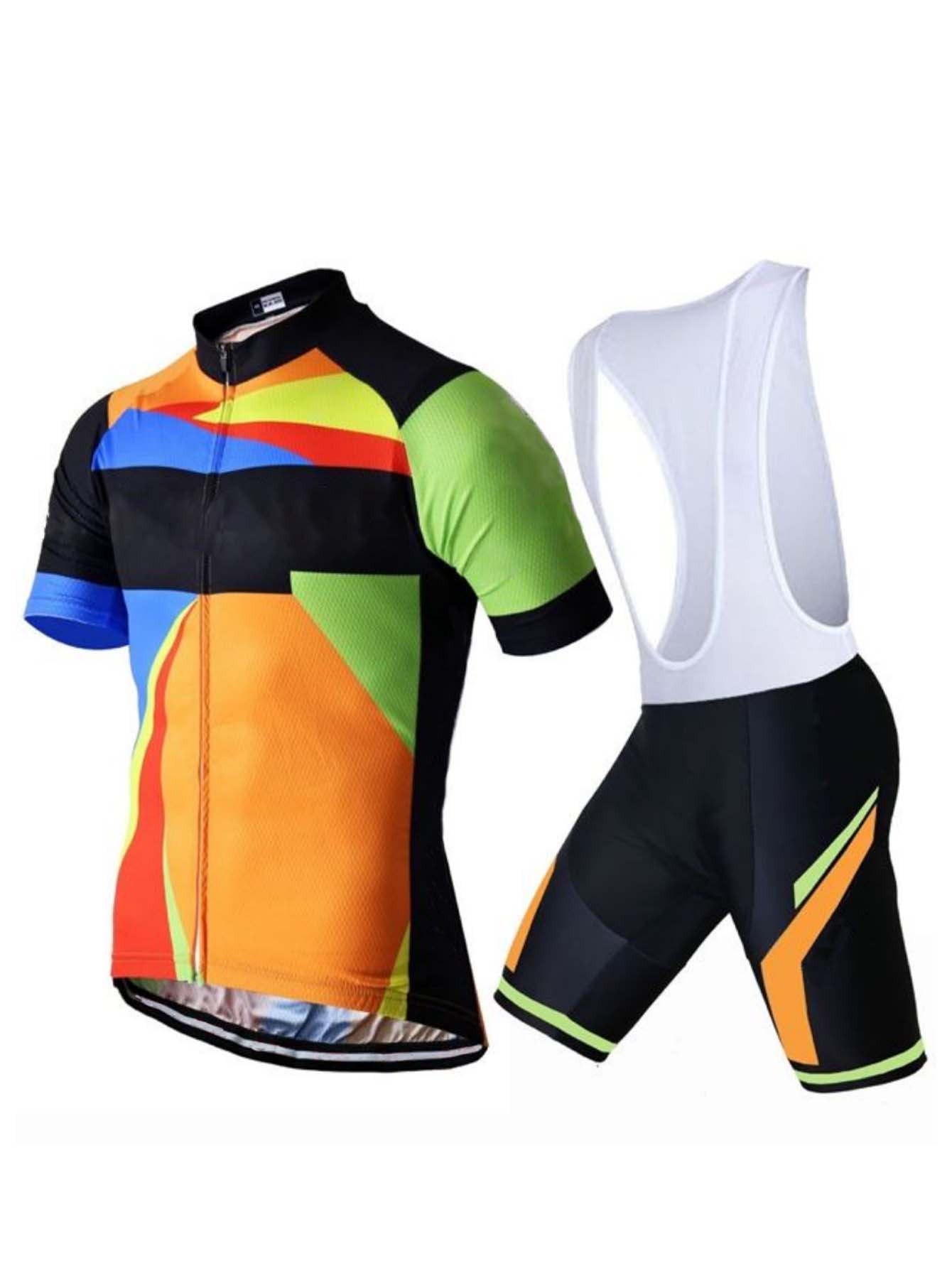 Męski zestaw kolarski: koszulk – Cycling Gear Apparel recenzja i cena