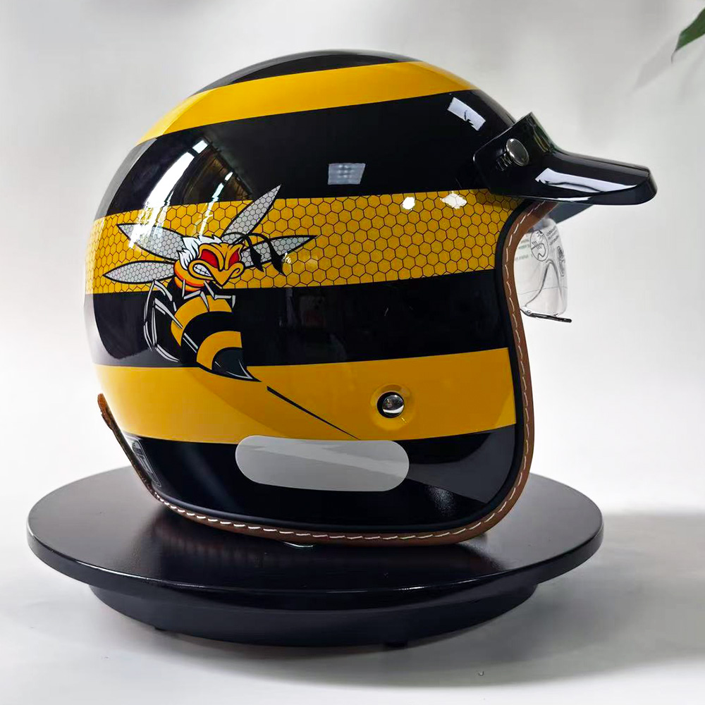 Nowy Kask Motocyklowy w Stylu  – Yellow Cycling Gear recenzja i cena