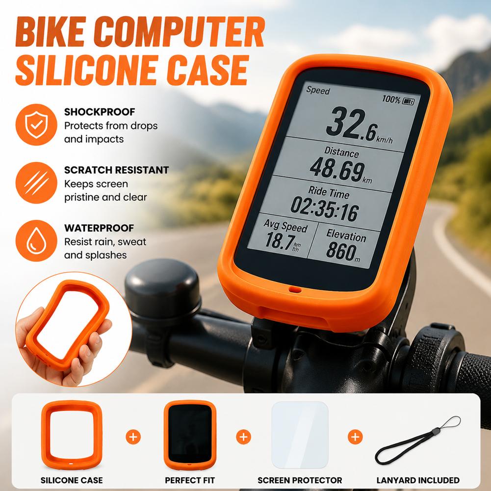 Silikonowa osłona ochronna do  – Bike Computer Gps recenzja i cena