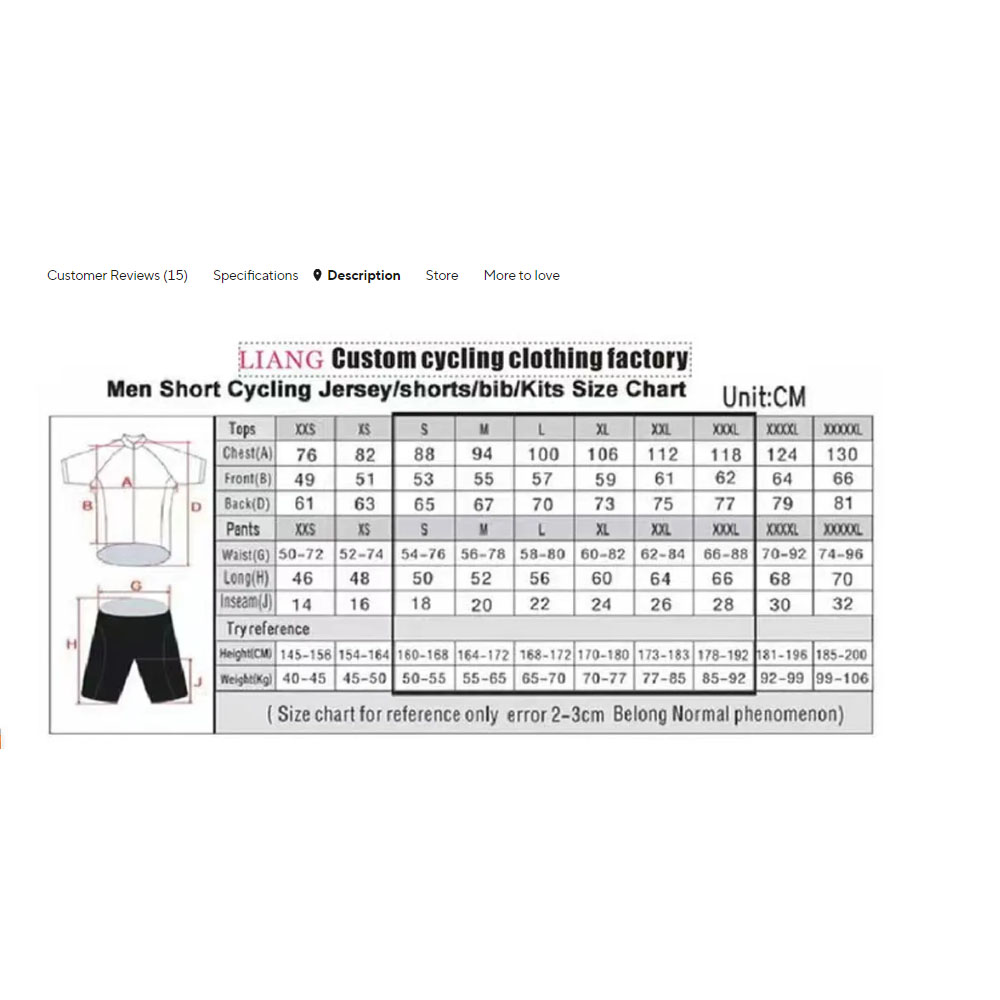 Zestaw kolarski reprezentacji  – Cycling Gear Leaderboard recenzja i cena